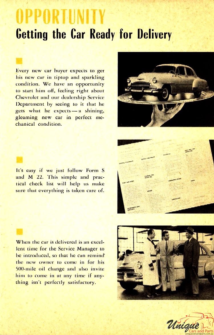 1951 Chevrolet Opportunity Unlimited Brochure Page 4